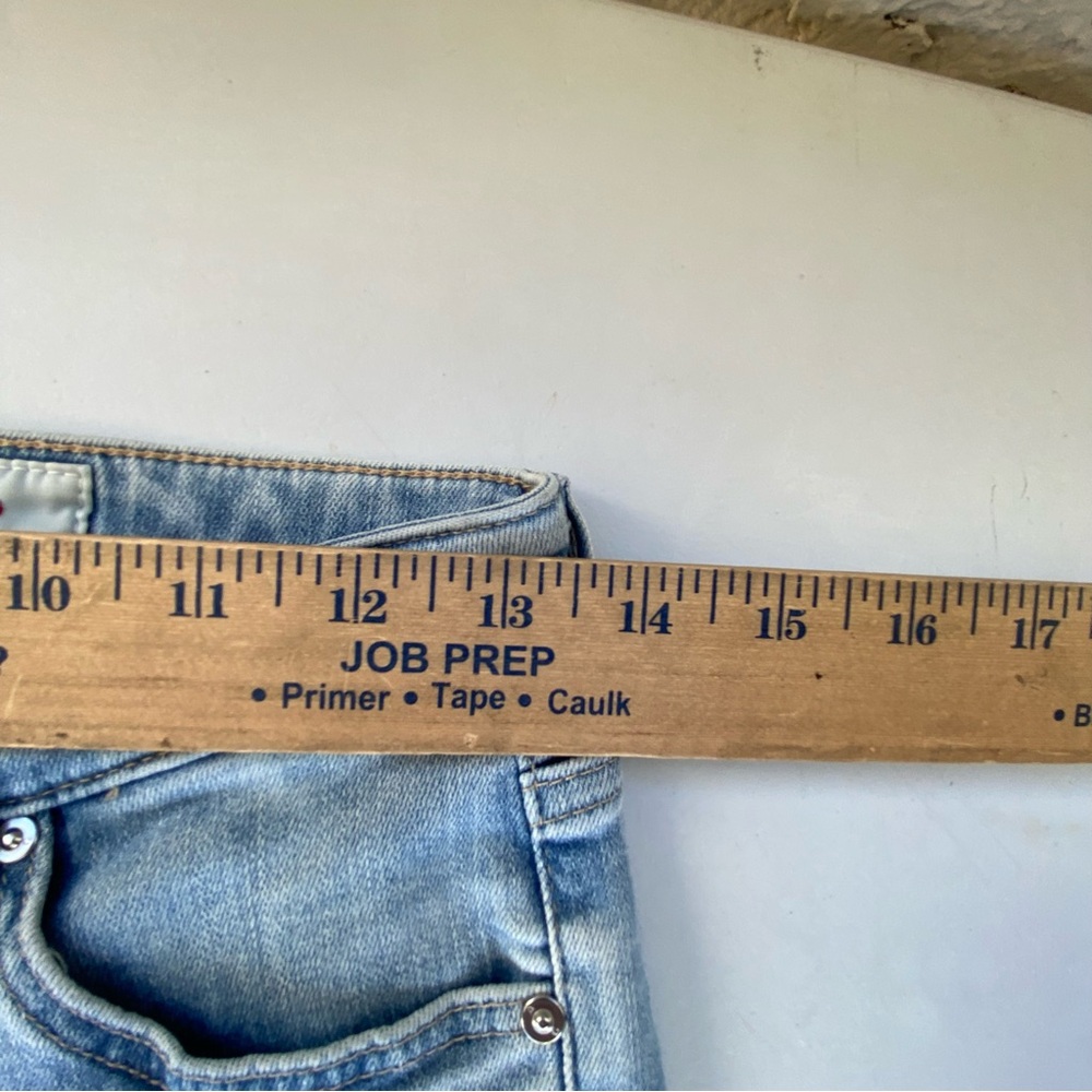 Adriano Goldschmied the Prima Crop Cigarette leg size 25 0 light wash new nwt - Picture 3 of 10